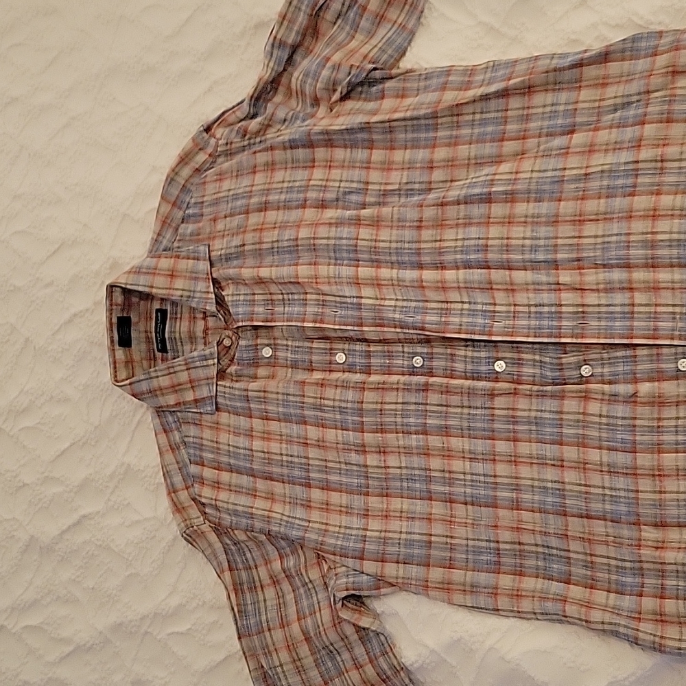 Peter Millar, medium, brown,red and blue